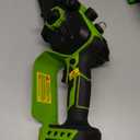 Mini Chainsaw Cordless, 6 Inch Electric Chainsaw with 2 Battery, Handheld Battery Powered Chain Saw with Auto Oiler, Garden Tools Saw for Wood Cutting Tree Cutter, Holiday Gifts for Men, Dad, Husband (Green)