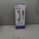 TAILI Grab Bars for Bathtubs and Showers 2 Pack Suction Grab Bar, Heavy Duty Shower Handle Removable Bath Handrails for Seniors and Elderly, Bathroom Safety Grip No Drilling Waterproof,Grey (16.8", Gray)