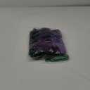 AGQT Toddler Girl Witch Costume Halloween Outfit 2 Piece Set Tulle Dress with Cape Little Kids Purple Hooded Poncho, 100