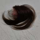 Clip in Bangs, 100% Real Human Hair Medium Brown Fake Bangs Clip in Hair Extensions French Bangs Fringe with Temples Hairpieces for Women Curved Curtain Bangs for Daily Wear