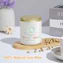 Lacrima Mom Birthday Gifts from Daughter Son, Lavender Candle Gift