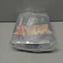 Ello Duraglass Meal Prep Container, 5 cup- Glass Food Storage Container with Silicone Sleeve and Airtight BPA-Free Plastic Lid, Dishwasher, Microwave, and Freezer Safe, Midnight