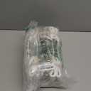 MiniArk Small Storage Baskets for Organizing | Closet Organizer Bins | Shelf Toy Basket | Woven Rope Baskets | Cube Decorative Box | Shallow Basket | 11.5x7.5x4.7” | 3 Packs White Brown