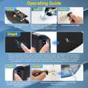 Steam Cleaner, 3-Level Adjustable Handle, 1500W Steam Cleaner for Home, 15s Heat-Up, Portable Steamer for Cleaning Car, 47.04oz Tank, 16 Pcs Accessories for Dirt, Grout, Couch, Furniture, Grease,Tile