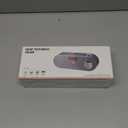 Toothbrush Holders - OVAS HOO Toothbrush Holder for Bathroom 5 Toothbrush Slots Toothbrush Holder Wall Mounted with Toothpaste Dispenser Chargeable Tooth Brushing Holder (White)