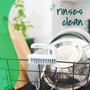 Scotch-Brite Small Utility Brush, Long Lasting Dish Brush with Handle for Scrubbing Cookware, Hands, Tile, Grout, Cutting Boards, and Utensils without Scratching, Antimicrobial, and Rinses Clean
