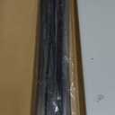 Stove Gap Covers Retractable - 4PCS Stainless Steel Kitchen Counter Gap Guards Range Trim Kit, Heat Resistant Backsplash Range Rear Filler, Adjustable Length 13.9" to 26.7" (Black)