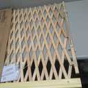 Evenflo Expansion Walk-Thru Room Divider Baby Gate (Natural Wood)