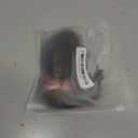 Clip in Bangs,100% Human Hair Bangs Clip in Hair Extensions (Brown Black, Wispy Bangs)