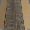 Calenzana 12x4x3 Shipping Boxes Set of 40, White Corrugated Cardboard Box for Mailing Packing Gifts Small Business