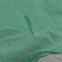 Tankaneo Womens Puff Sleeve Peplum Babydoll Tops Summer Smoked Pleated Cotton T-Shirts Casual Loose Fit Flowy Blouse L