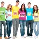 3 x TaoBary 6 Pieces DIY Halloween Taco Transfer Iron on Patches Family Condiment Costume Hot Sauce Group Shirt Iron on Patches for Clothing Washable Stickers for Craft Accessories (Halloween)