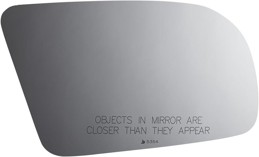 Burco 5354 Convex Passenger Side Replacement Mirror Glass (Mount Not Included) Compatible With Nissan Maxima (2009, 2010, 2011, 2012, 2013, 2014)