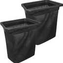 deawater 2PACK 964-04090A 964-05104 964-04096A Double Bagger Grass Bag Assembly for Troy-Bilt MTD Cub Cadet Craftsman Lawn Mower (Without Catcher Frame)