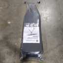 Ironging Board, Metal Mesh Panel Folding Iron Board with Retractable Iron Rest, Height Adjustable Iron Table with 4 Layerd Cover & Pad, Heavy Duty & Large, 43"x13" Black