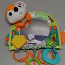 Lynncare Car Seat Toy, Baby Car Mirror Toy for Rear Facing, Travel Baby Activity Center with Hanging Engaging Toys for Infants Babies 0-6-12-18 Months Boy Girl (Set5)