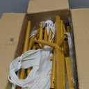 Vincidern 6.6 FT Wedding Arch Backdrop Stand for Parties, Balloon Arch Stand, Wedding Arches for Ceremony, Metal Arch Backdrop Stand for Bridal Baby Showers, Birthday Party Decoration Door Frame Gold