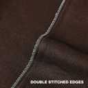 FUTEI Beige Decorative Throw Pillow Covers 20x20 Inch Set of 2,Soft Chenille Phoenix Tail Leaf Textured Cushion Case,Modern Home Decor for Couch Bed Living Room