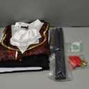 Spooktacular Creations Halloween Gothic Vampire Costume Kids, Deluxe Halloween Vampire Costumes for Dress Up, Role Play, Size S