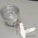 30 Packs 4 Inch Reinforced Clear Nursery Pots for Plants with Drainage Holes, High Transparency Plastic Seedling Plant Pot with Drainage Holes Have 20 Labels