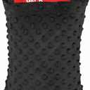 Hysterectomy Pillow Pocket Tummy Pillows, Hysterectomy Recovery Gifts, Ice Pack Not Included, Small Portable Abdominal Cushion After Surgery Post C-Section Women Minky Dot Black