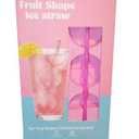 Ice Cube Straw Mold, Pack of 3