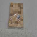 1 Inch Wood Blocks for Crafts, Unfinished Wood Cubes, Natural Blank Square Wooden Blocks, Wooden Cubes for Arts Crafts DIY Projects1 * 1 * 1 inch50Pcs