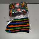 Red Heart Super Saver Primary Stripes Yarn - 3 Pack of 141g/5oz - Acrylic - 4 Medium (Worsted) - 236 Yards - Knitting/Crochet