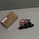 Kohree 12V Marine Boat Cigarette Lighter Socket, 3 in 1 Waterproof Car Dual QC3.0 USB Outlet Panel 12 Volt RV Power Socket LED Display Waterproof Charger Socket