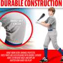 Franklin Sports Youth Baseball + Softball Pants - Knee High Pants for Boys + Girls Knicker Style with Belt Loop