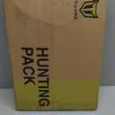 TIDEWE Hunting Backpack with Waterproof Rain Cover, 25L Hunting Pack, Durable Hunting Day Pack for Bow Rifle Gun (Next Camo G2)