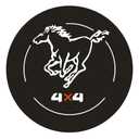 Galloper 4X4 for Ford Bronco and Ford Cars SUVs Spare Tire Cover, Spare Wheel Cover, Waterproof Sun-Proof Dust-Proof and Anti-UV Anti-Dirty Non-Scratch Tire Protector (M: 225/65R17, 235/65R17)