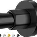 Matte Black M10 Threaded Extension Rod for Pendant Light, Island Lighting, Chandeliers,Lighting Fixture downrods & Stems,4 Inches