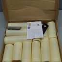 Aignis 12pcs Flameless LED Candles Battery Operated with 10-Key Remote Timer, Outdoor Indoor Waterproof, Warm Flickering Glow for Cozy & Romantic Home/ Wedding/ Holiday Décor(D2.2''xH4/ 5/ 6/ 7'')