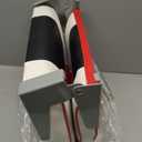 Skureay Boat Seats 2 Pack, Folding Fishing Boat Seat Low Back - Red/White