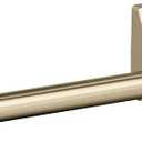 Amerock BH36051BBZ | Golden Champagne Pivoting Double Post Toilet Paper Holder | 8-13/16 in. (224 mm) Toilet Tissue Holder | Davenport | Bath Tissue Holder | Bathroom Hardware | Bath Accessories