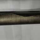 FunStick 24"x200" Black and Gold Peel and Stick Wallpaper Removable Geometric Grasscloth Wallpaper Fabric Grass Cloth Black Contact Paper Self Adhesive Wallpapers for Bedroom Cabinets Drawers Shelves