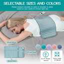 Heating Pad for Period Cramps, Heating Pad for Back/Neck/Shoulder Muscle Pain, 6 Heating&4 Timer Setting, Auto Shut Off, Dry/Moist Heat & Machine Washable, Gray Birthday Christmas Gifts for Women Mom