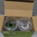 LONA Bird Feeders for Outdoors Hanging  3 Separate Compartments, 3 Feeding Ports, Weatherproof Dome & 3 Ways to Hang, Large Capacity for Cardinals/Finches (Green (Normal)