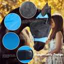 Fly Masks for Horses Equestrian Horse Supplies Horse Fly Mask with Ear Breathable Fine Mesh for Eye Protection from Insect Pests and UV Protection, Adjustable Fit for Comfort (Blue, Large)