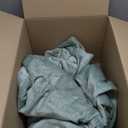 Bedsure GentleSoft Sage Green Fleece Blankets Queen Size - 280GSM Soft Lightweight Plush Cozy Blanket for Bed, Sofa, Couch, Travel, Camping (Queen (90" x 90"))