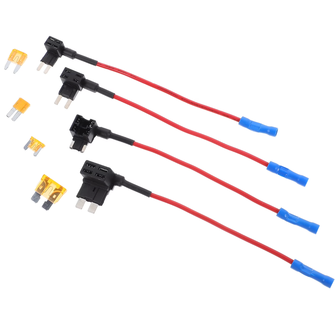 1 Set In Line Fuse Holder Fuse Adapter Standard Fuse Holder Fuse Circuit Plug Socket