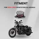 PSLER Motorcycle Air Filter Cleaner Intake for Sportster All Models 2004-2020, Police XL883P Iron 883 XL883 XL883N XL883R XL883P XL1200 XL1200L XL1200X Forty Eight XL1200X CNC Sportster accessories