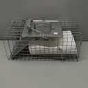 Havahart Easy-Set Catch and Release Small 1-Door Humane Live Animal Trap for Squirrels, Rabbits, Skunks, and Other Small Animals - 1083