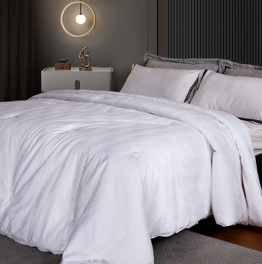 Modavari Home  Facshions Comforter - Full / Queen Size - White