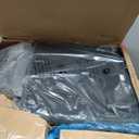 Executive Office Chair with Footrest, Ergonomic Reclining Computer Desk Chair with Adjustable Lumbar Support, 360 Swivel, Breathable Fabric, 400lbs Capacity for Home & Office (Grey)