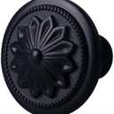 Xlroaafs 10 Pack Matte Black Kitchen Cabinet Hardware Knobs, 1-2/5" Round Black Cabinet Knobs for Cabinets Drawer Knobs Handles for Dresser Drawers