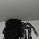 Goddess Locs Crochet Hair-30 Inch 8 Packs Boho Faux Locs Crochet Hair for Black Women Pre Looped Soft Locs with Curly Ends (1B#, 30 Inch