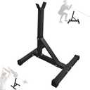 Viking Press Landmine Stand, 400LBS Capacity Heavy Duty Steel Barbell Support Rack, 30" Height Landmine Attachment with Anti-Slip Padding & Rubber Feet, Fits 2-Inch Olympic Bars for Home Gym