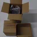 Grey Bathroom Accessories Set 3 PC, Resin Sandstone Look Soap Dispenser, Toothbrush Cup, Soap Dish, Bathroom Soap Dispenser Set for Home Decor and Kitchen